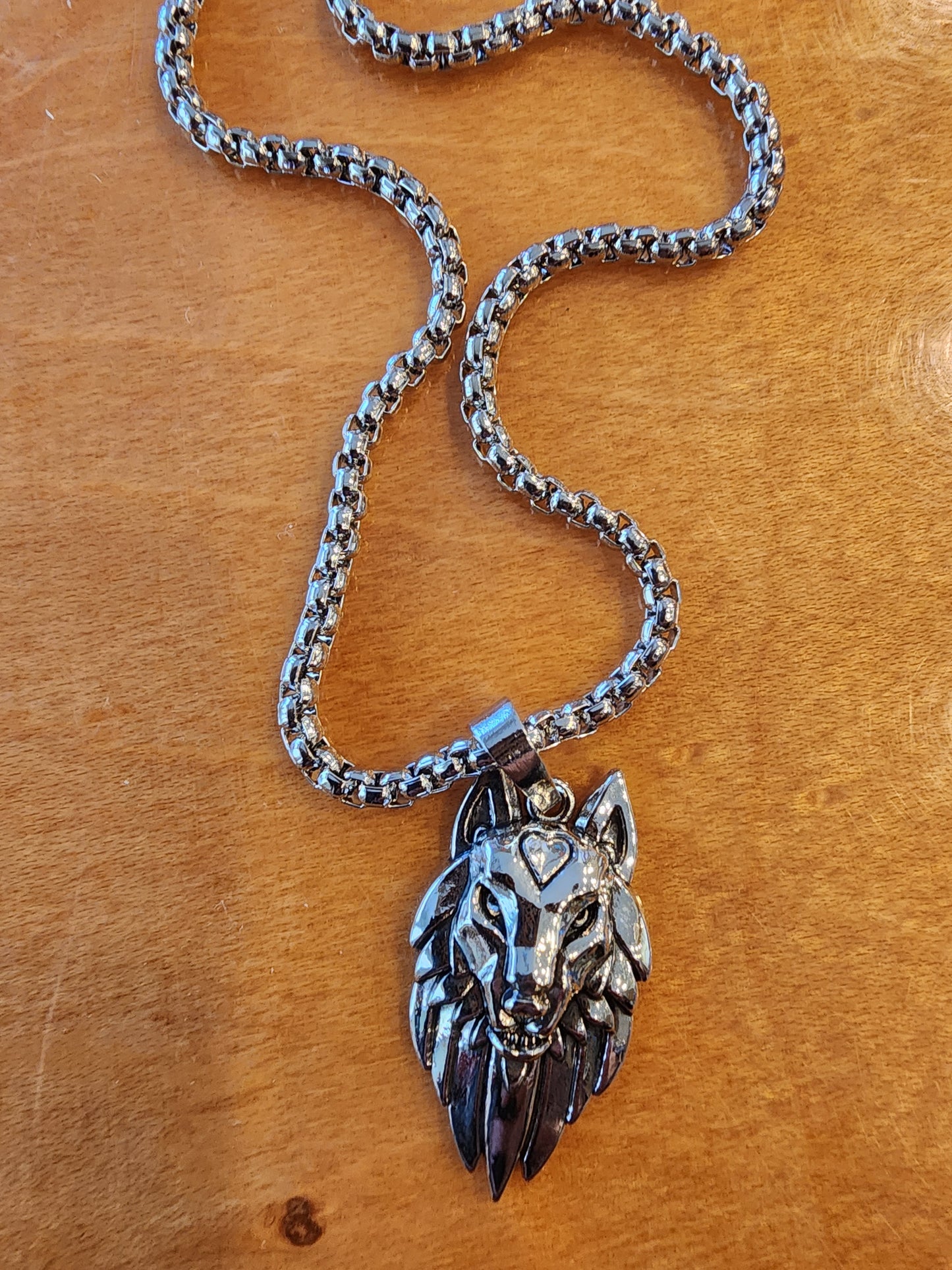 Paparazzi ♥ Wolf Warrior ♥ Mens Necklace