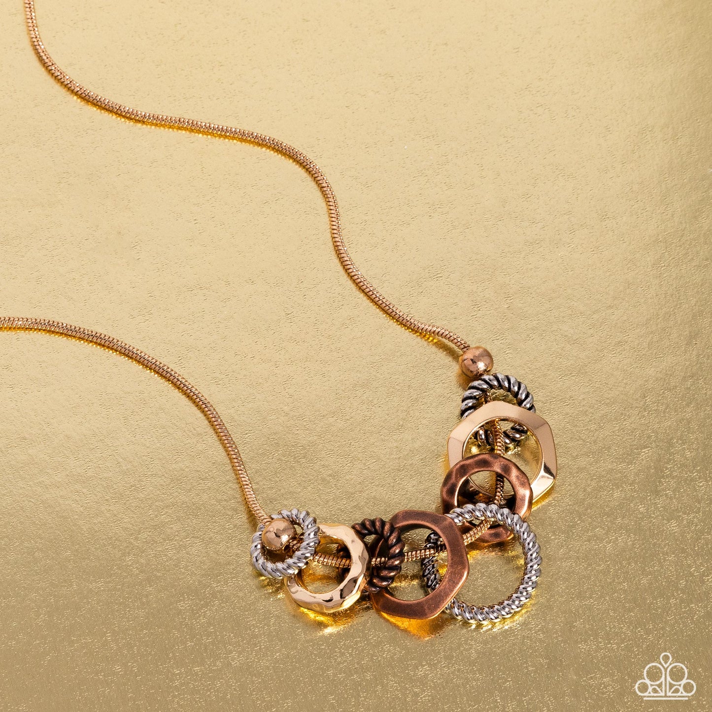 Paparazzi ♥ Mechanical Mischief - Multi ♥ Necklace