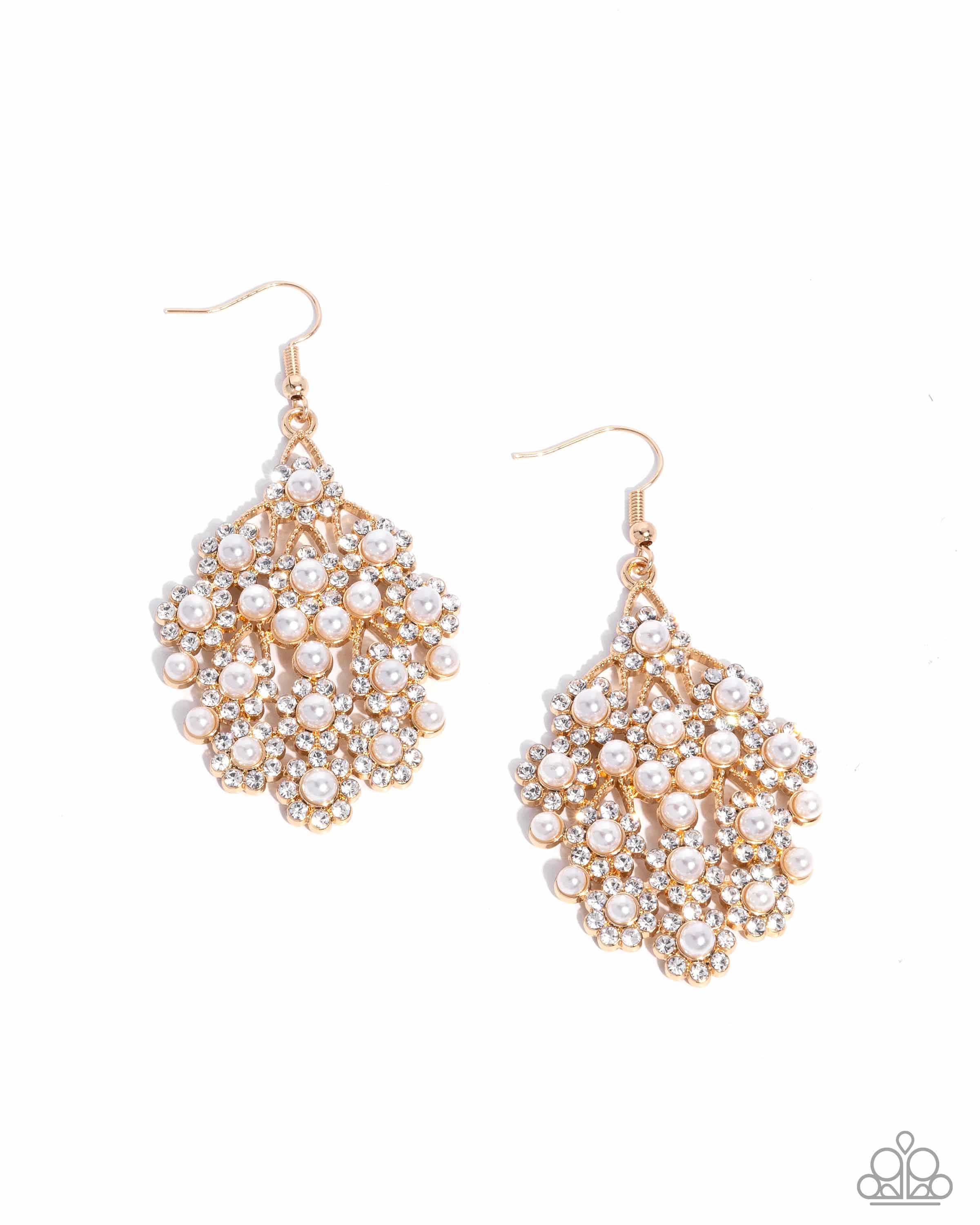 Paparazzi ♥ Nautical Netting - Gold ♥ Earrings – LisaAbercrombie