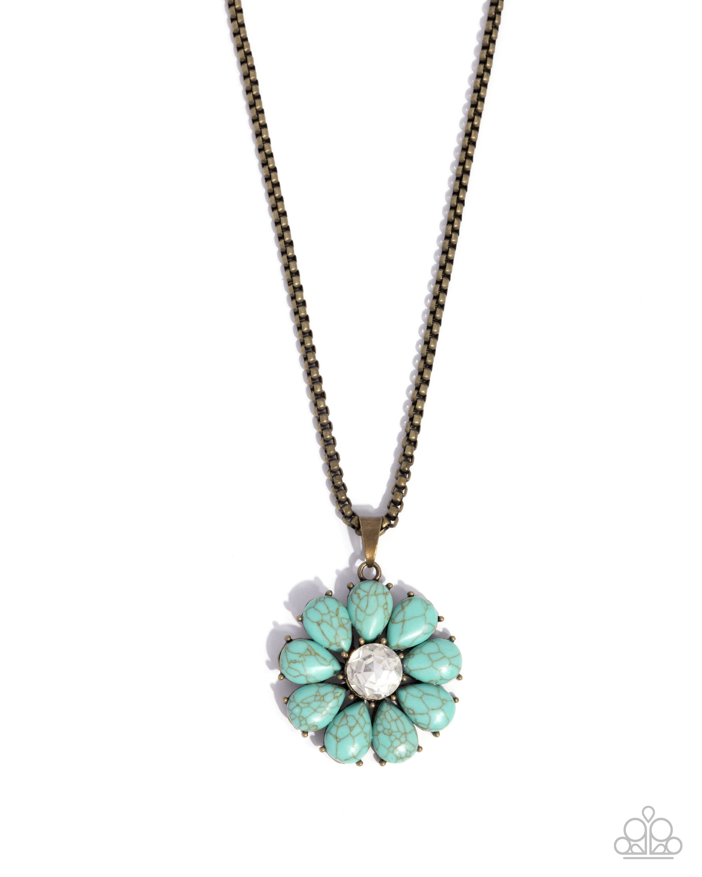 Paparazzi ♥ Creative Caliber - Brass ♥ Necklace – LisaAbercrombie