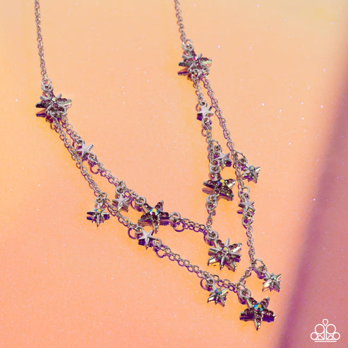 Paparazzi ♥ Raising the STAR - Purple ♥ Necklace