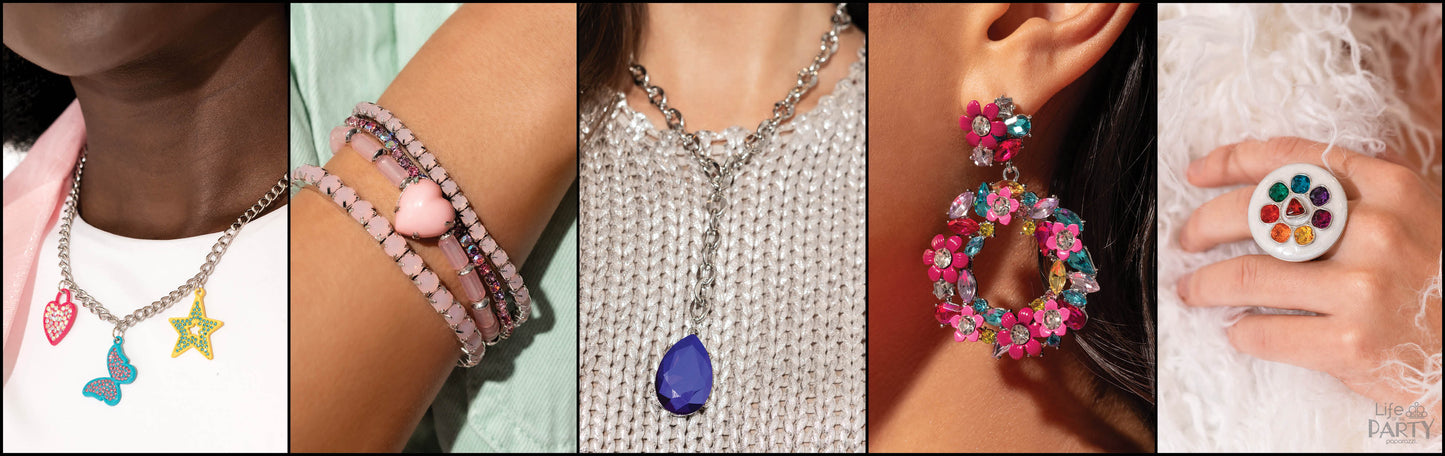 SHIPS NOW Paparazzi ♥ Life of the Party February 2024 (5 pack) ♥