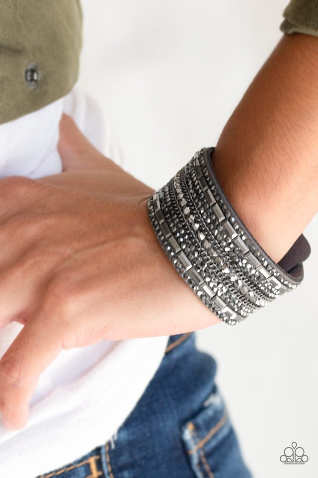 Paparazzi ♥ Rebel Radiance - Silver ♥ Bracelet