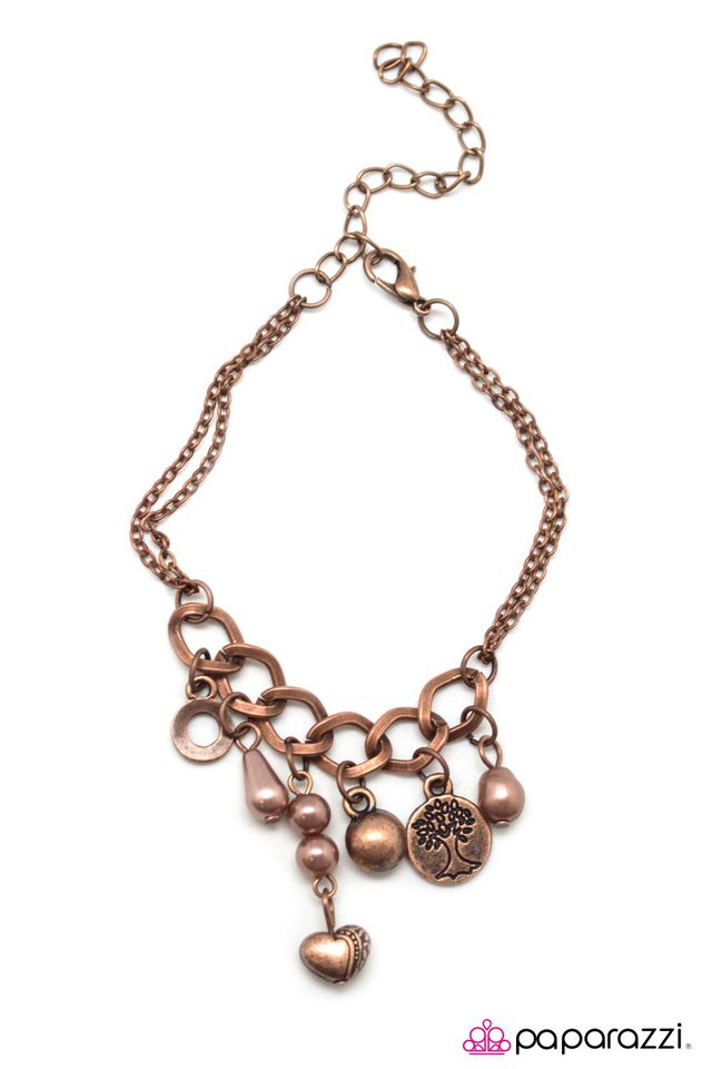 Paparazzi ♥ Welcome To Bliss - Copper ♥ Bracelet