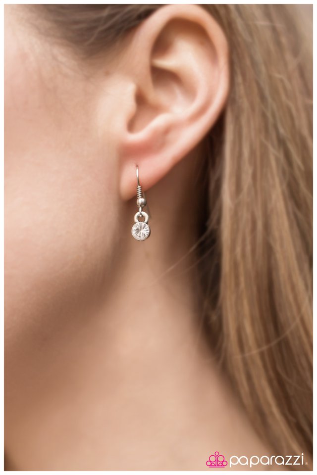 Paparazzi ♥ Good Fortune - White ♥ Necklace