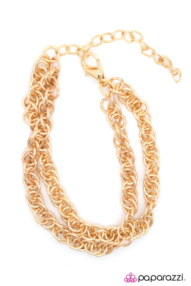 Paparazzi ♥ Shine For Me - Gold ♥ Bracelet