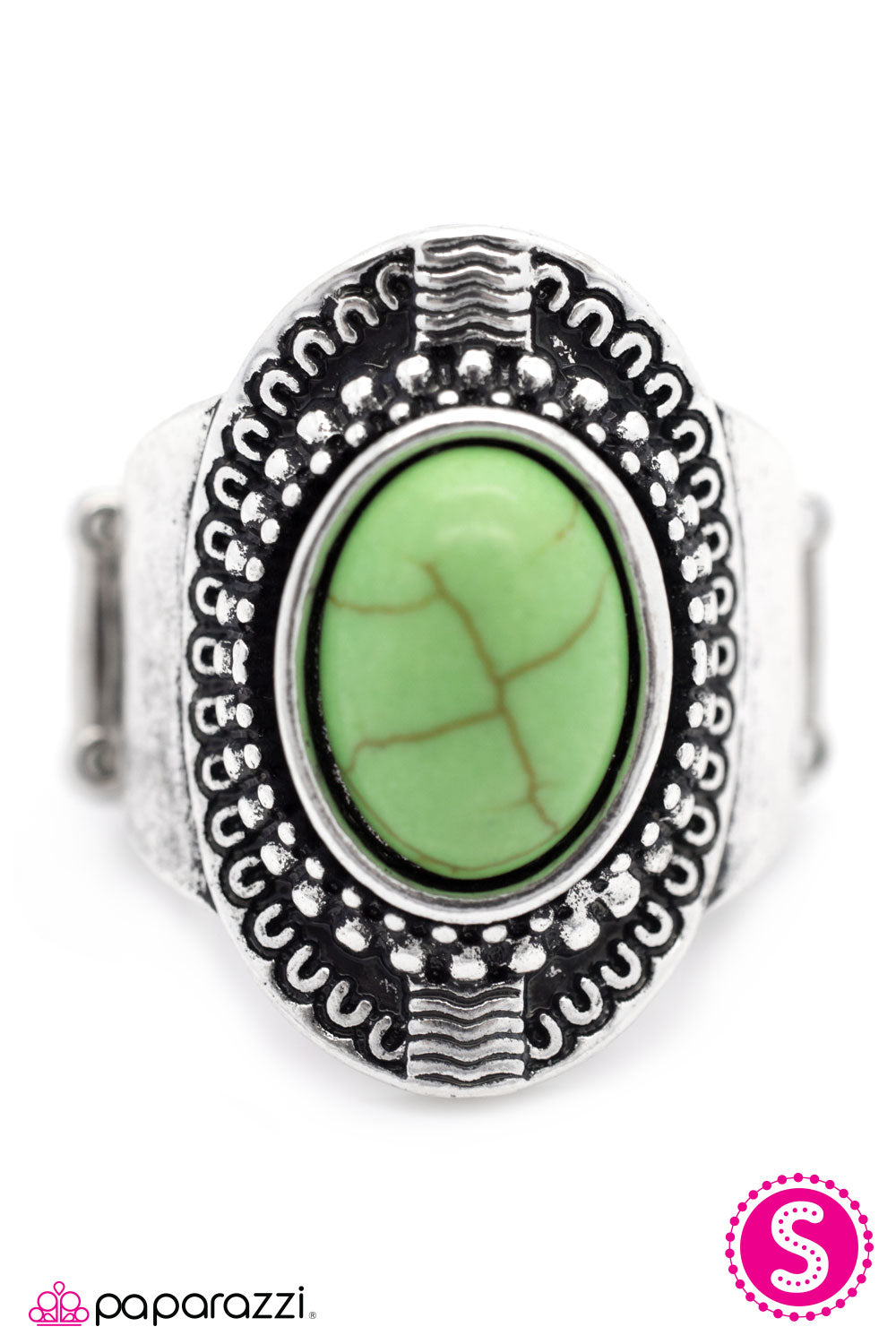 Paparazzi ♥ Natural Selection - Green ♥ Ring