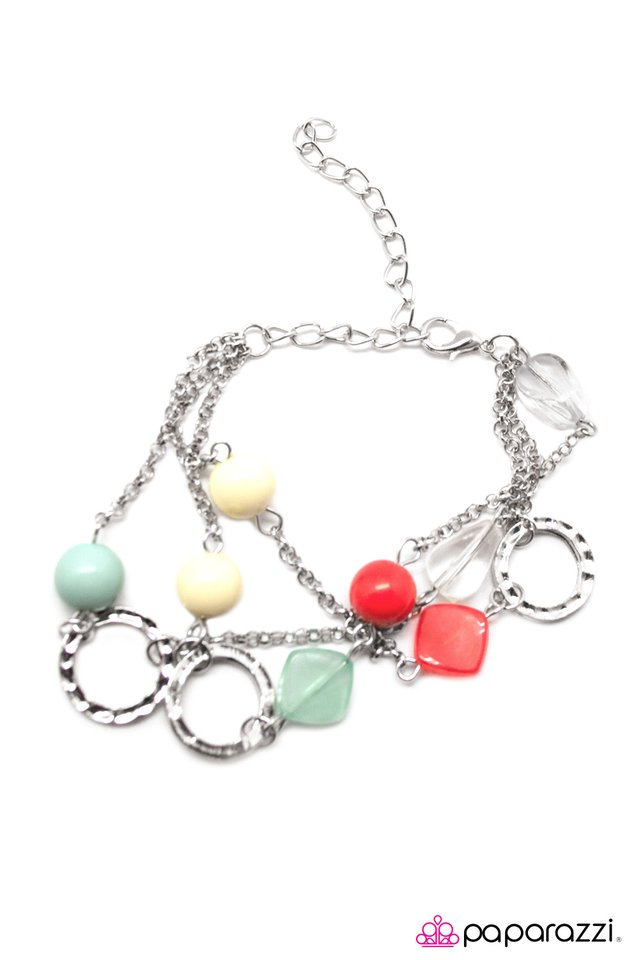 Paparazzi ♥ In The Glow - Multi ♥ Bracelet