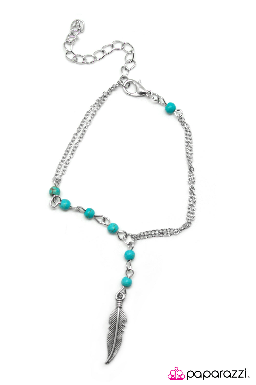 Paparazzi ♥ Flew The Coop - Blue ♥ Bracelet