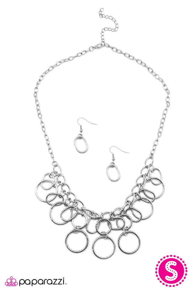 Paparazzi ♥ One RING After Another - Silver ♥ Necklace