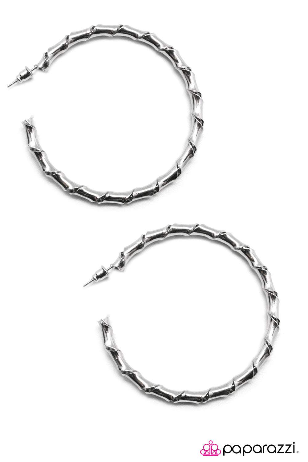 Paparazzi ♥ Jam Session - Silver ♥ Earrings