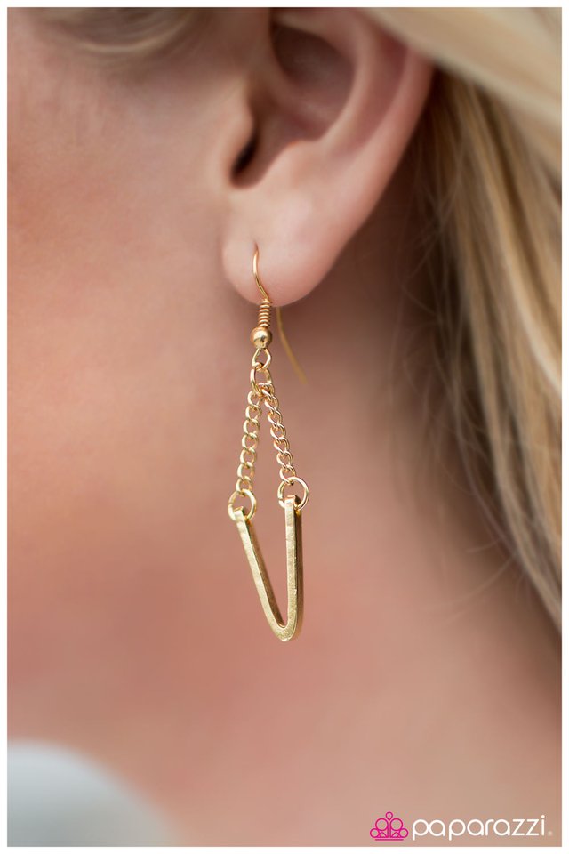 Paparazzi ♥ Queen Of The Jungle - Gold ♥ Necklace