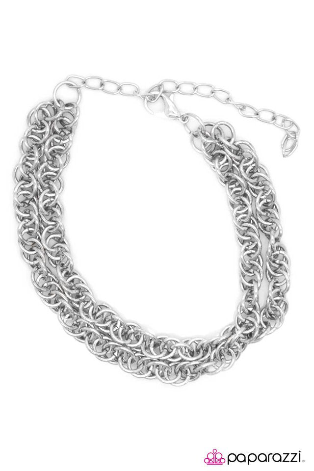 Paparazzi ♥ Shine For Me - Silver ♥ Bracelet