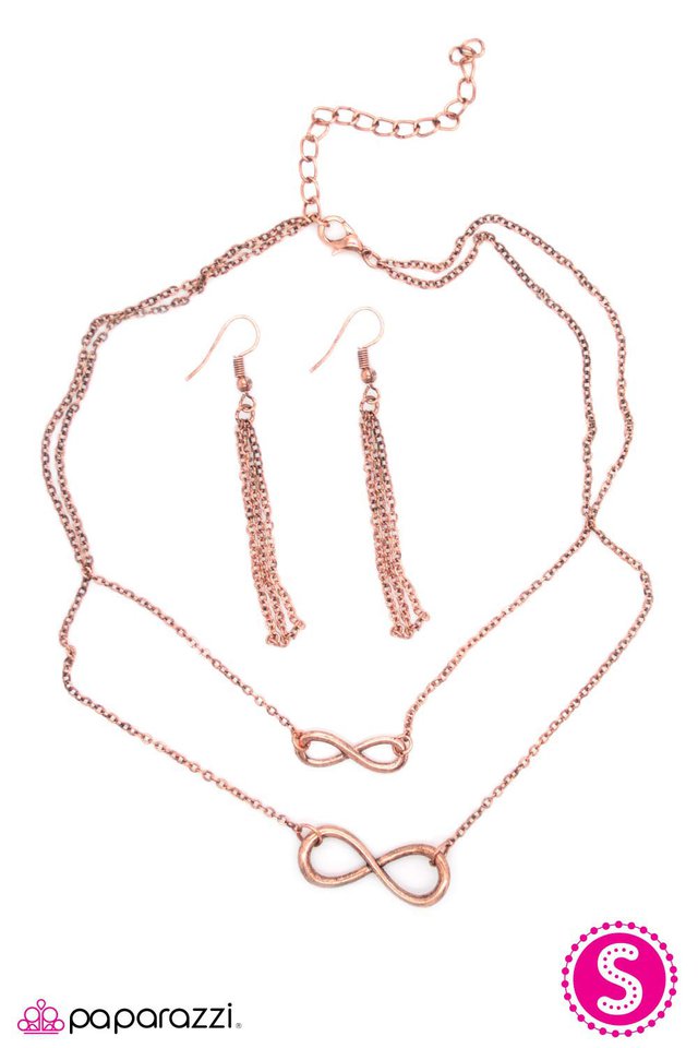 Paparazzi ♥ Always On My Mind - Copper ♥ Necklace
