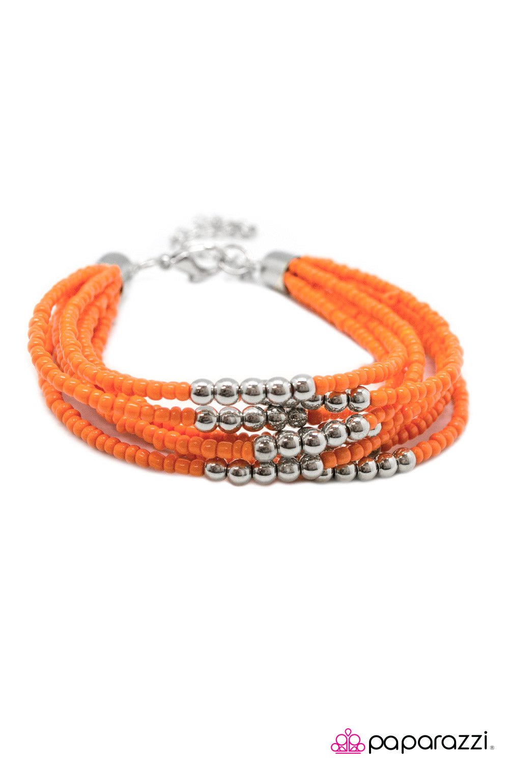 Paparazzi ♥ You BEAD Me To It! - Orange ♥ Bracelet