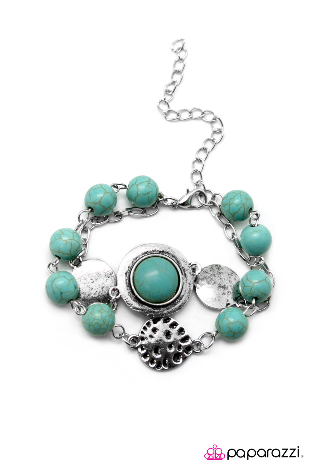 Paparazzi ♥ Journey West - Blue ♥ Bracelet