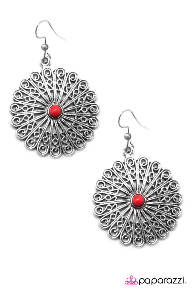 Paparazzi ♥ Everybody Mambo! - Red ♥ Earrings