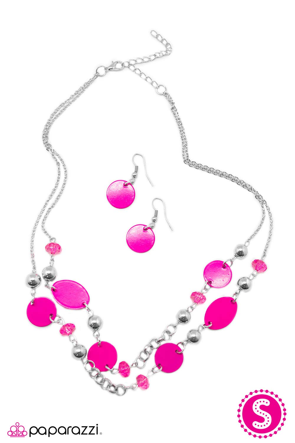 Paparazzi ♥ Bon Adventure! - Pink ♥ Necklace