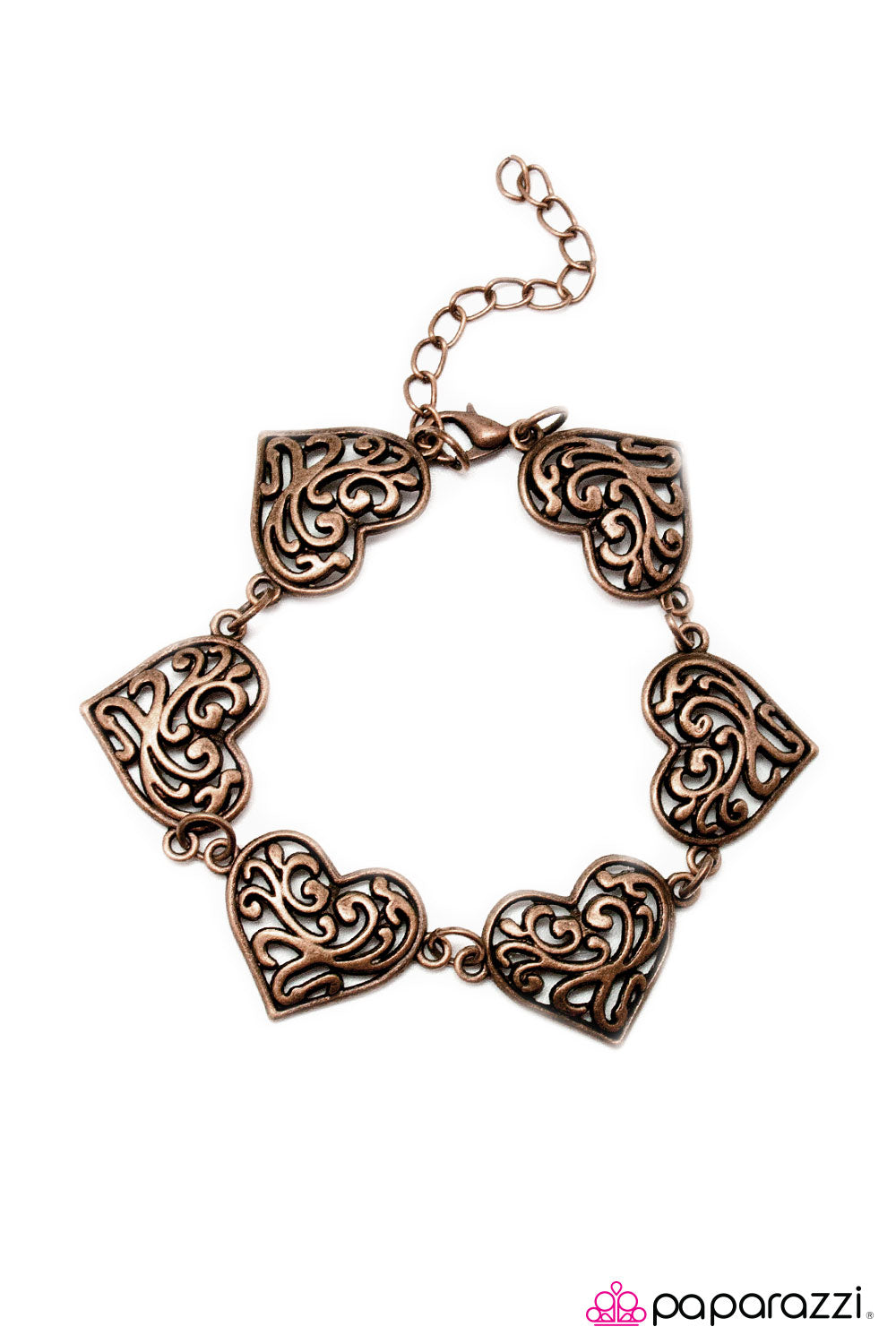Paparazzi ♥ Trust Your Heart - Copper ♥ Bracelet