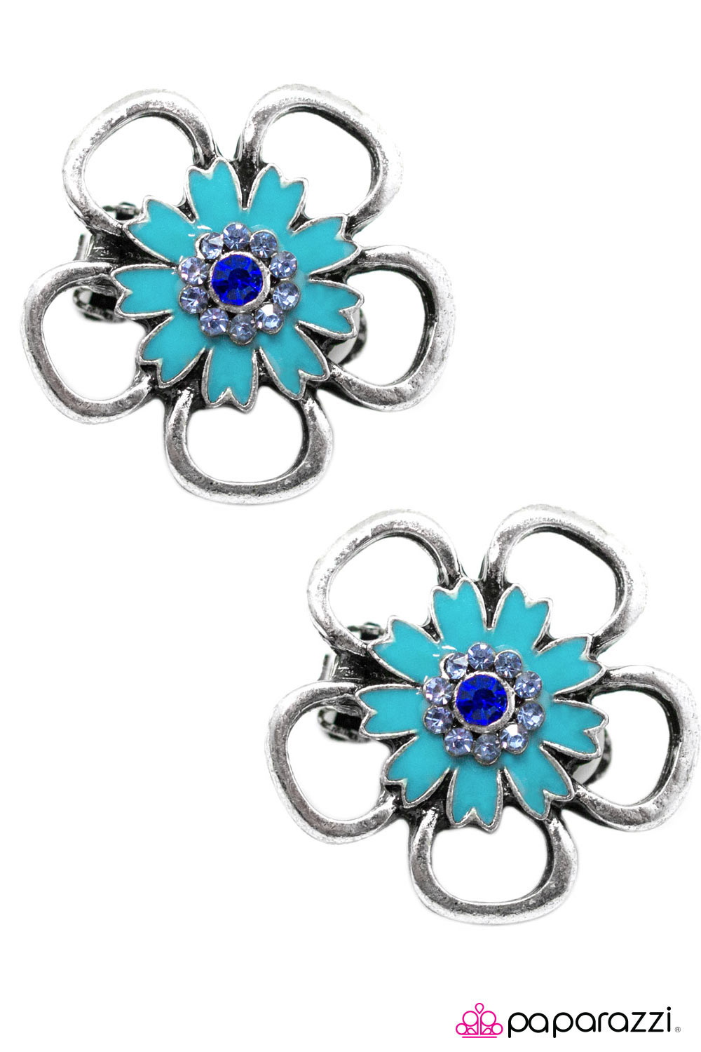 Paparazzi ♥ Spring Celebration - Blue ♥ Clip-On