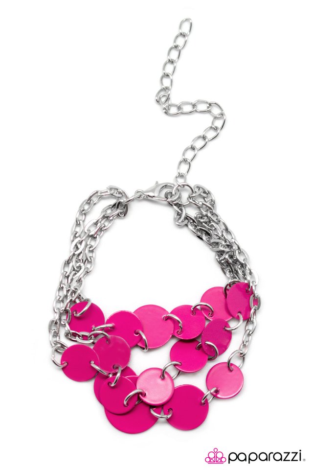 Paparazzi ♥ Disco Fever - Pink ♥ Bracelet