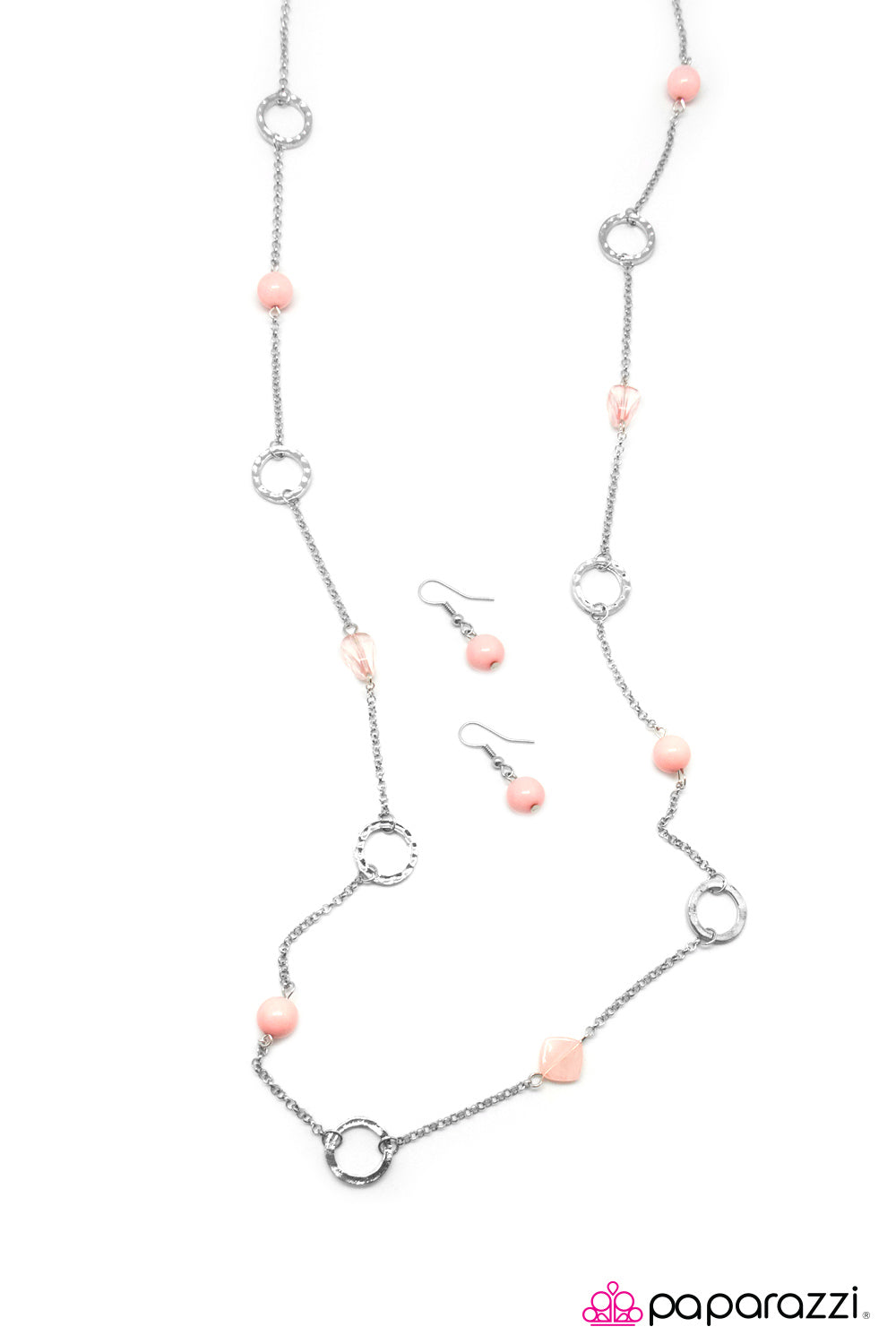 Paparazzi ♥ Get Your Glow On - Pink ♥ Necklace