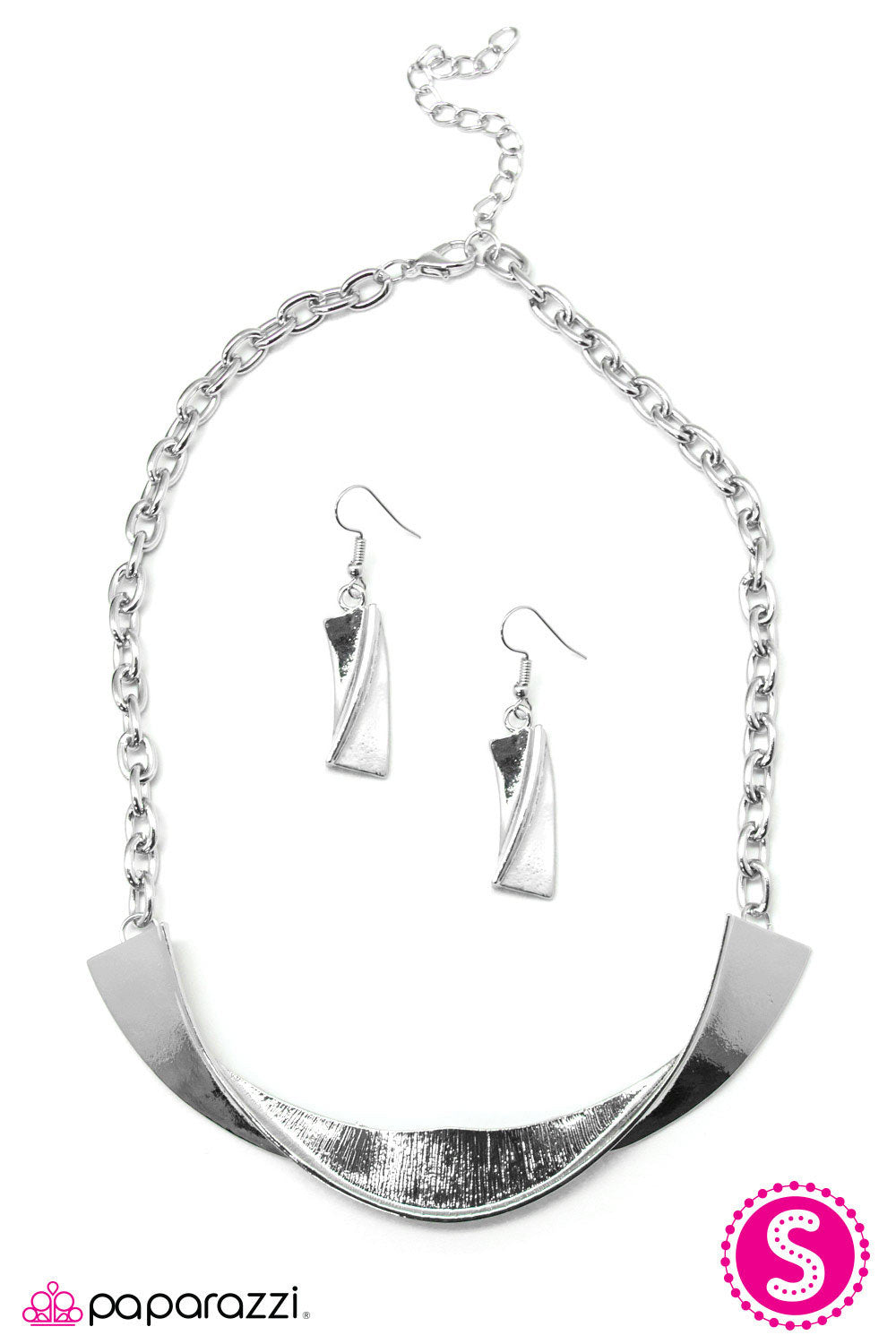 Paparazzi ♥ Nothing Else METALS - Silver ♥ Necklace