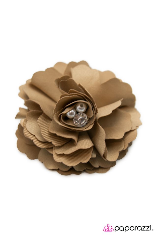 Paparazzi ♥ Ms. Refinement - Brown ♥ Hair Clip