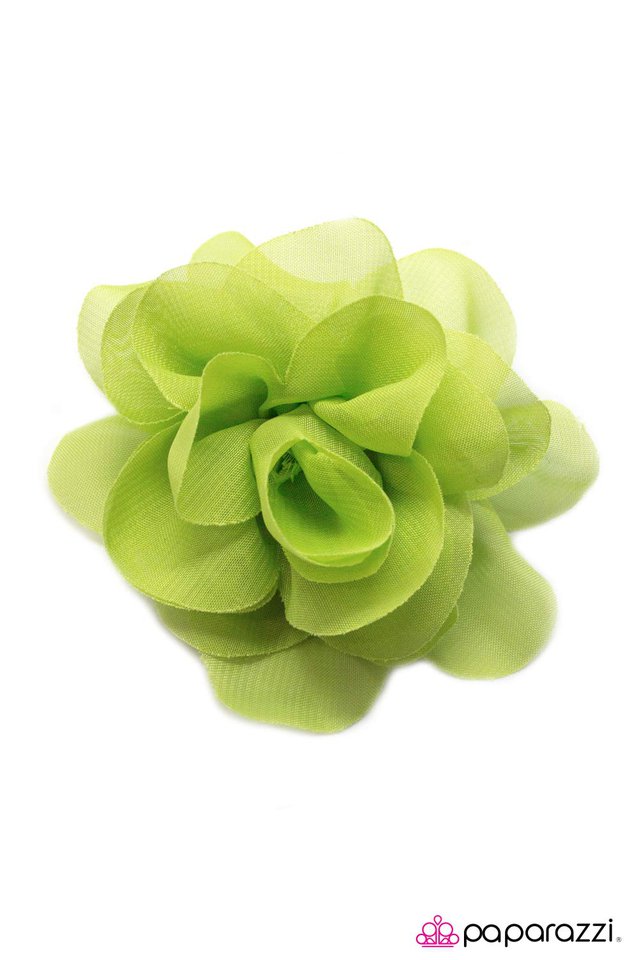 Paparazzi ♥ Hawaiian Escape - Green ♥ Hair Clip