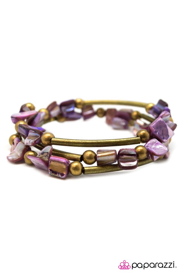 Paparazzi ♥ Infinite Iridescence - Purple ♥ Bracelet
