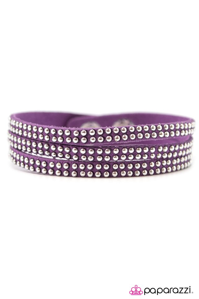 Paparazzi ♥ The Girl Scout - Purple ♥ Bracelet