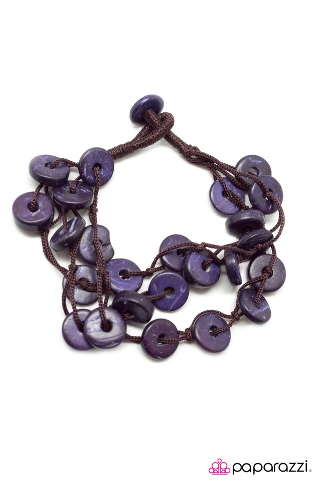 Paparazzi ♥ Lucky Catch - Purple ♥ Bracelet