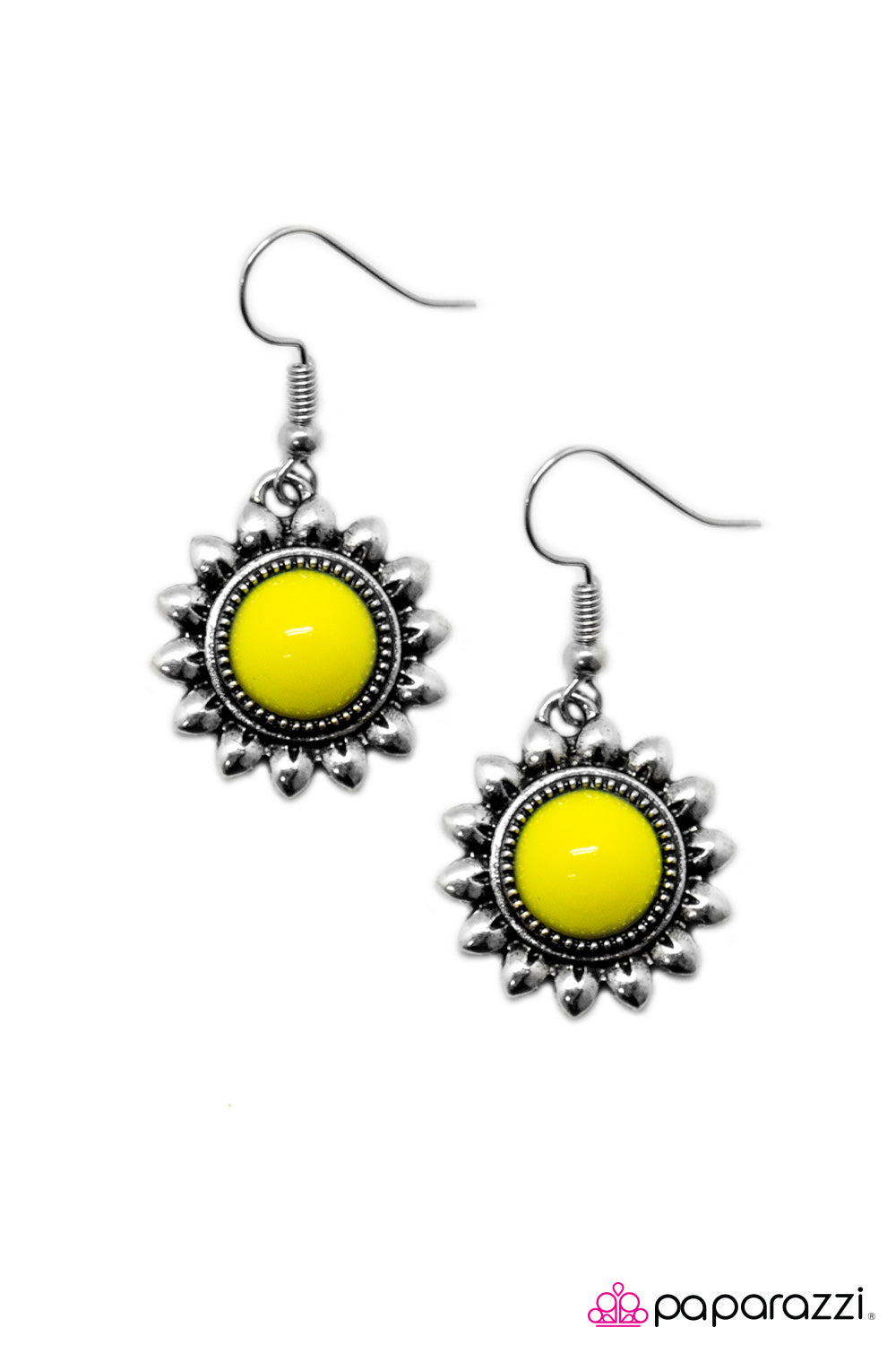 Paparazzi ♥ Pep Rally - Yellow ♥ Earrings