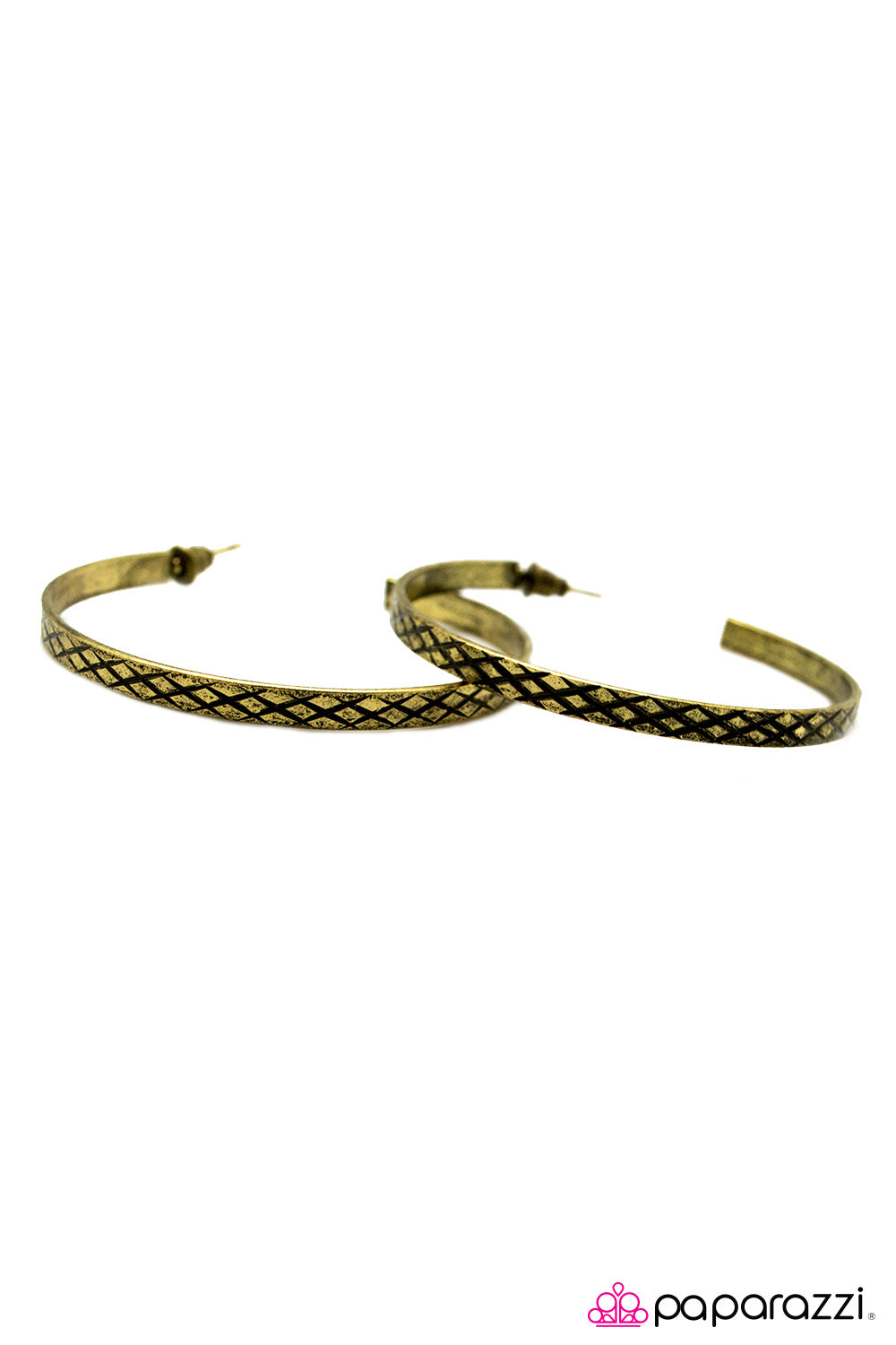 Paparazzi ♥ Safari Adventure - Brass ♥ Earrings