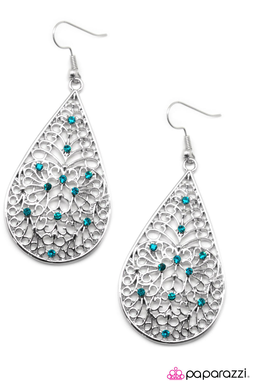 Paparazzi ♥ At First Glance - Blue ♥ Earrings