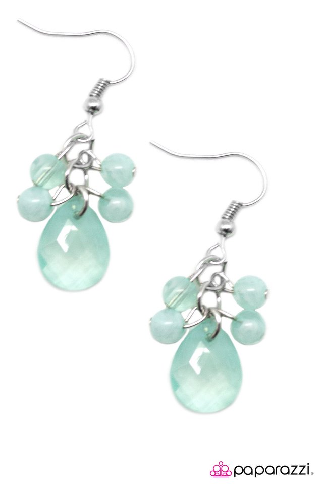 Paparazzi ♥ A Secret Wish - Blue ♥ Earrings