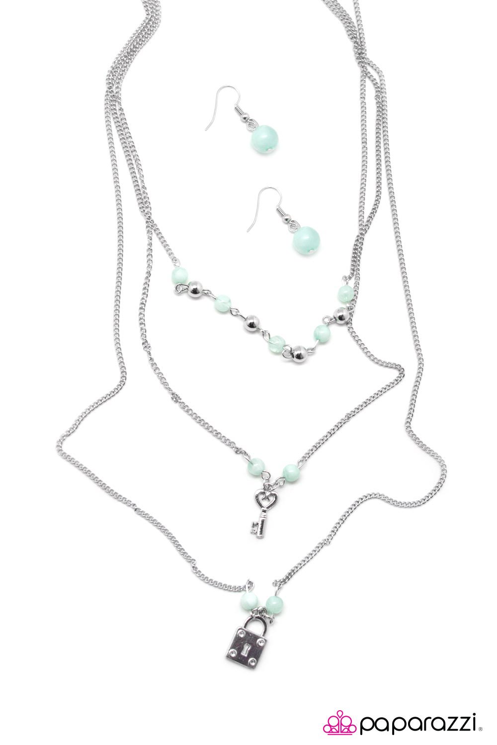 Paparazzi ♥ Our Little Secret - Blue ♥ Necklace