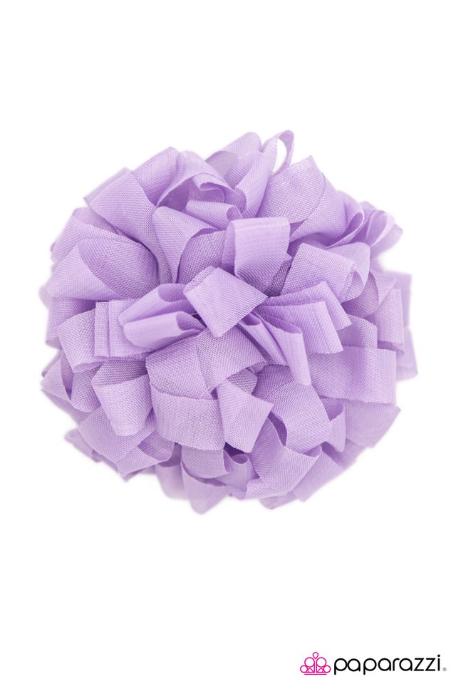 Paparazzi ♥ Shake Your Pom-Pom - Purple ♥ Hair Clip