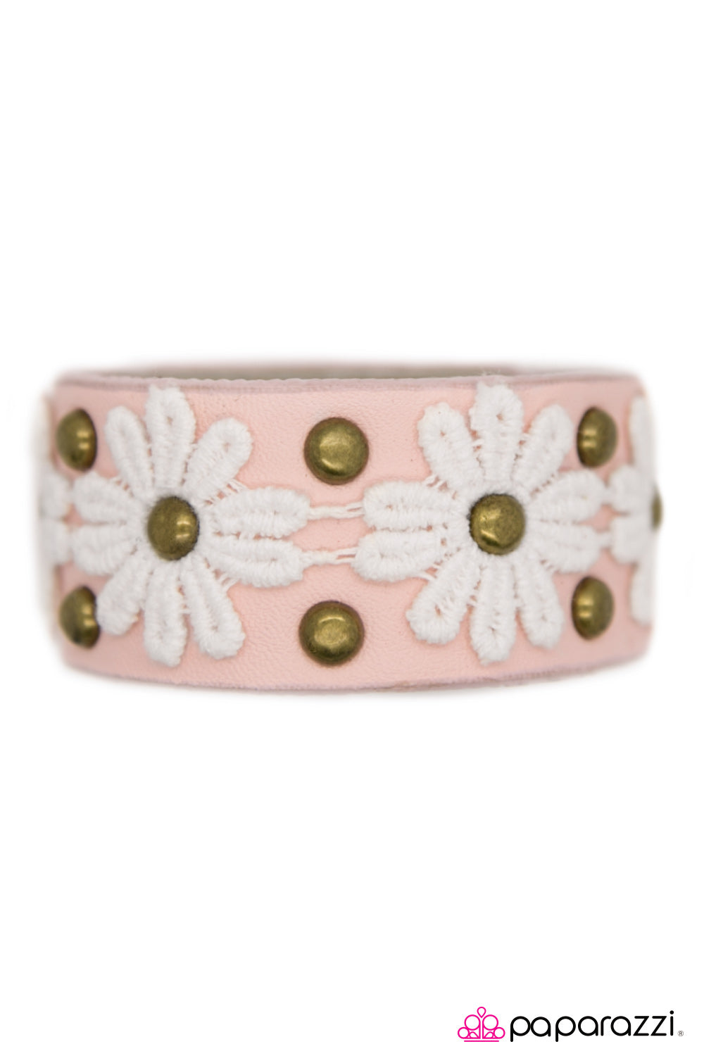 Paparazzi ♥ Wake Up and Smell The Daisies - Pink ♥ Bracelet