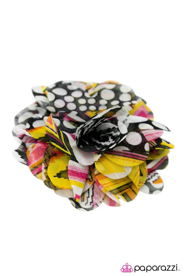Paparazzi ♥ Be-Bop-A-Lula - Yellow ♥ Hair Clip