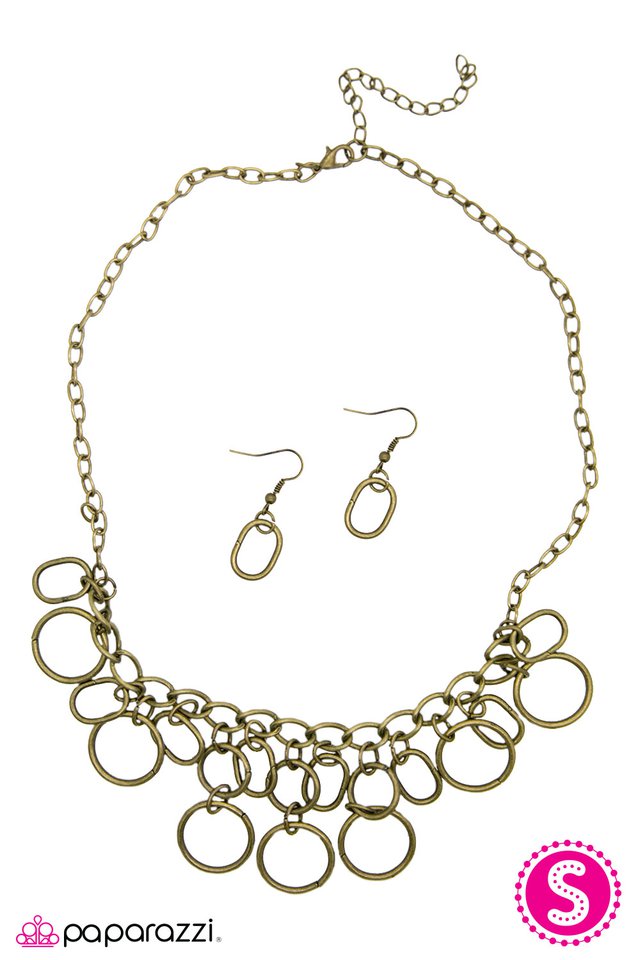 Paparazzi ♥ One RING After Another - Brass ♥ Necklace