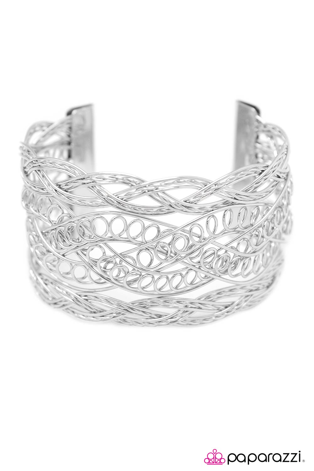 Paparazzi ♥ Bending The Rules - Silver ♥ Bracelet
