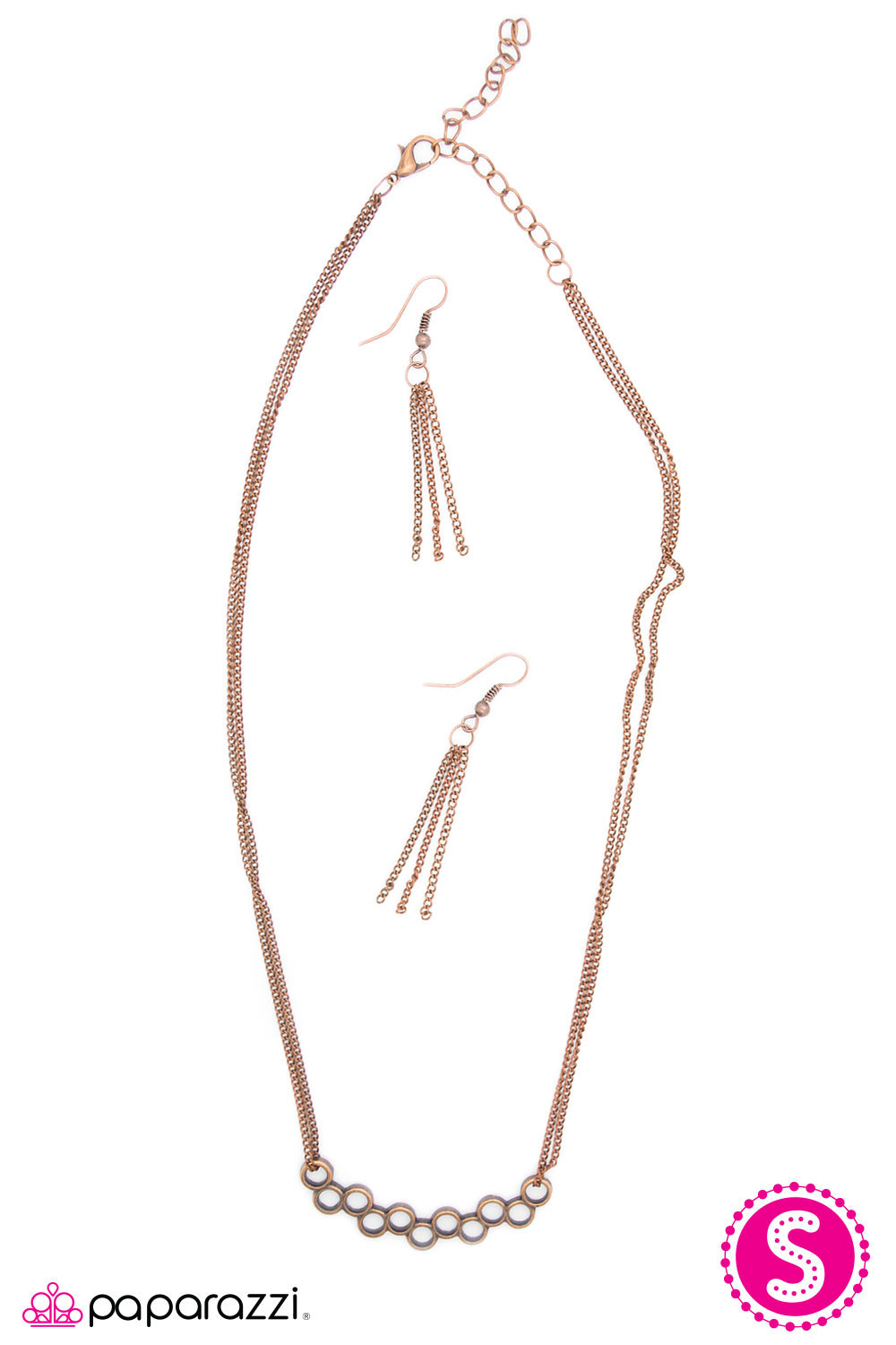 Paparazzi ♥ The Perfectionist - Copper ♥ Necklace