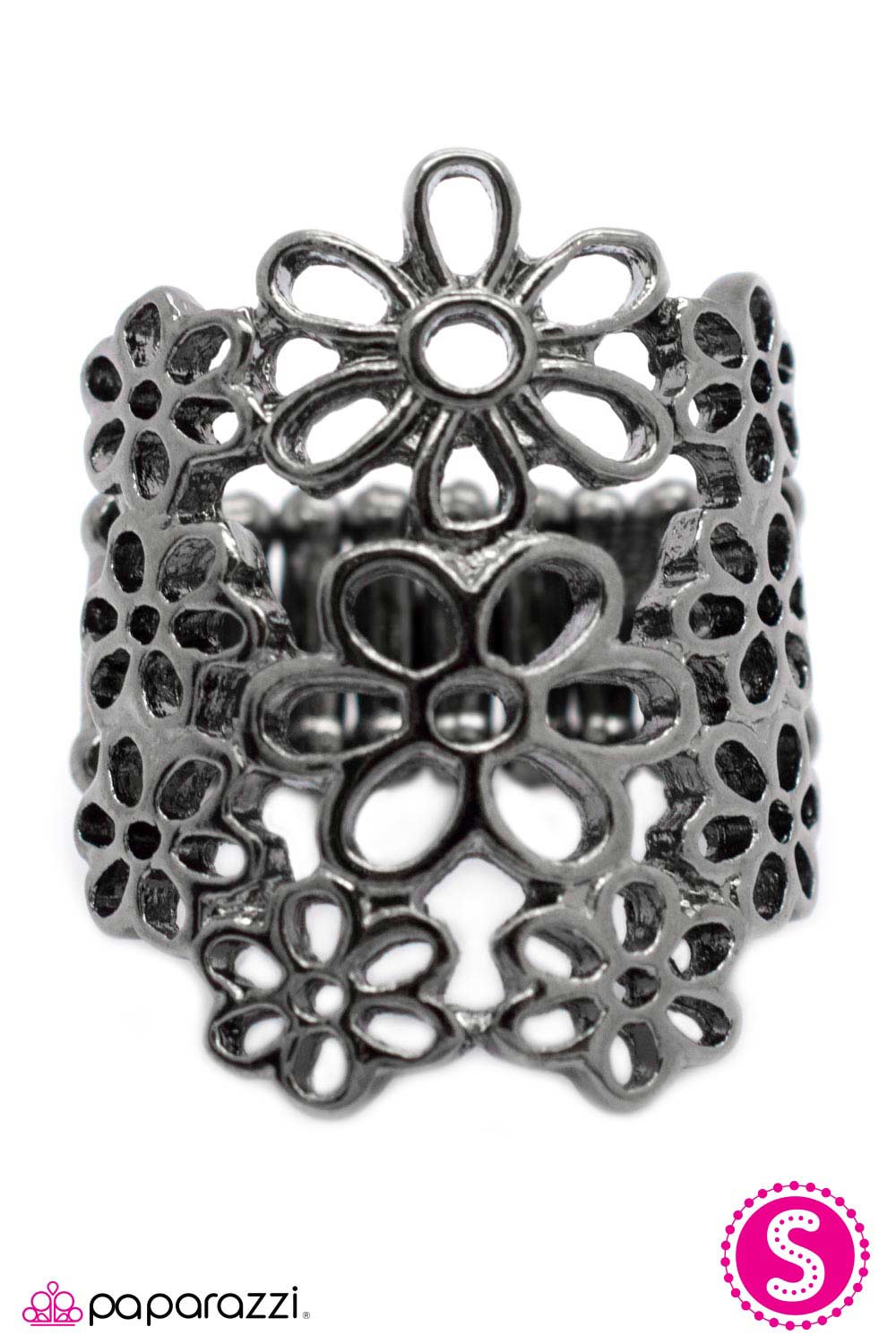 Paparazzi ♥ Spring Cleaning - Black ♥ Ring