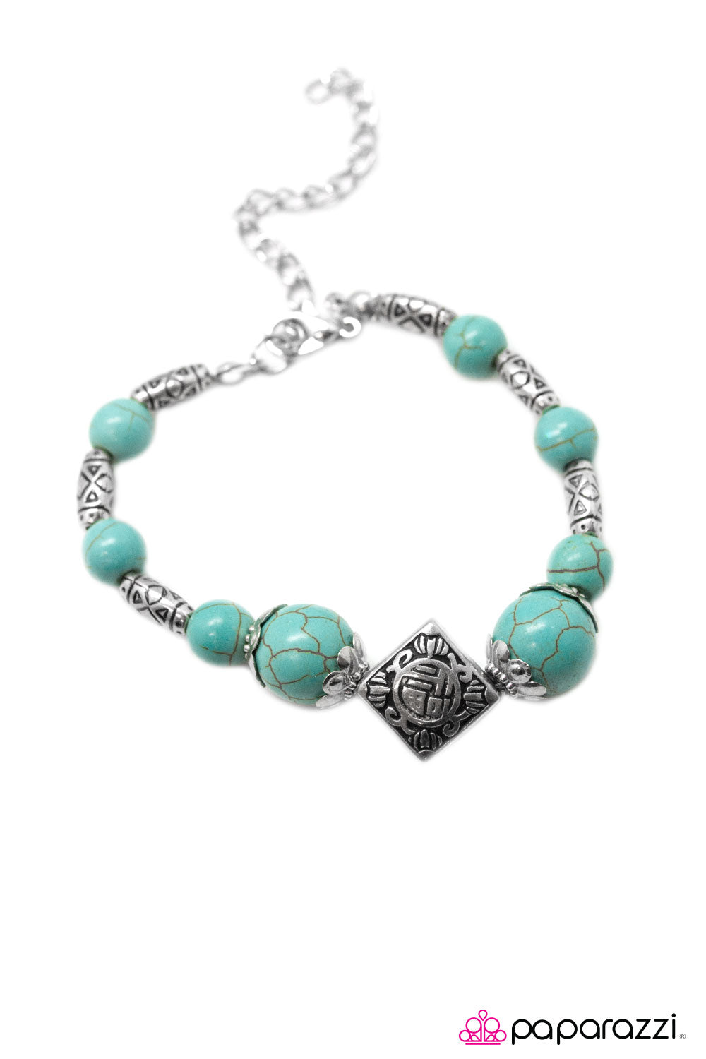 Paparazzi ♥ Range Rover - Blue ♥ Bracelet