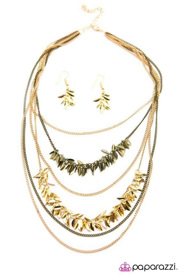 Paparazzi ♥ A Craving for Chaos - Multi ♥ Necklace