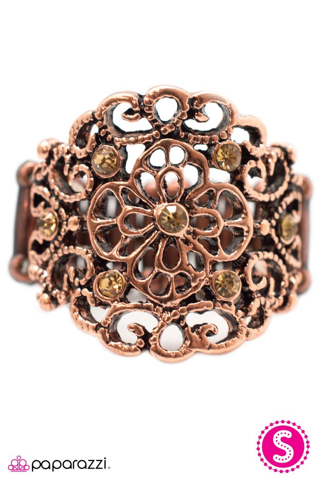 Paparazzi ♥ With A Twist - Copper ♥ Ring