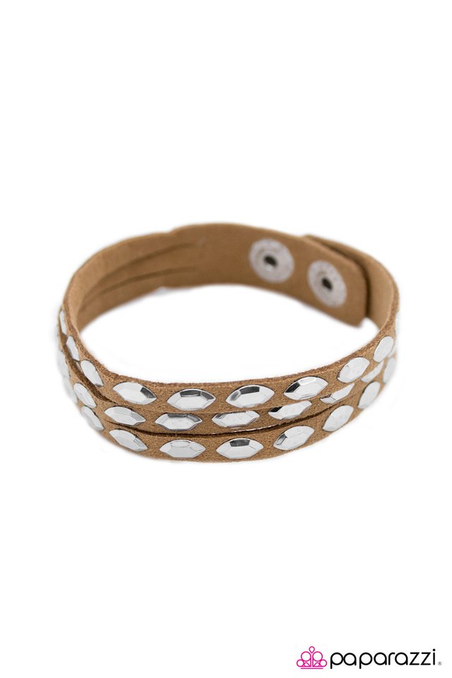 Paparazzi ♥ Highly Explosive - Brown ♥ Bracelet