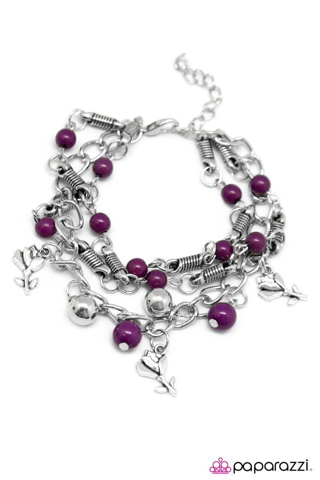 Paparazzi ♥ Like Fine Wine - Purple ♥ Bracelet