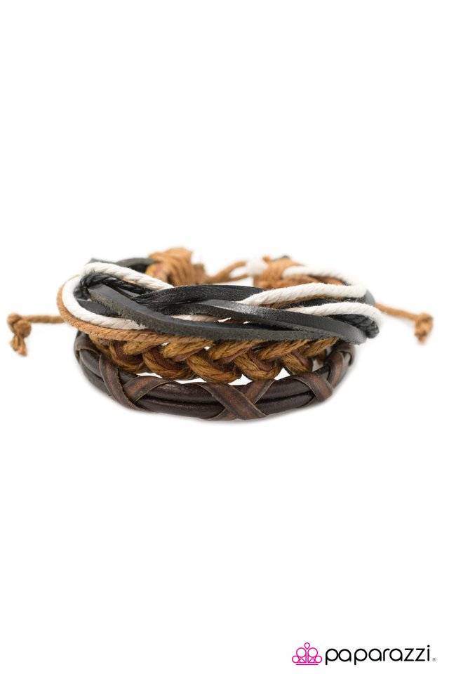 Paparazzi ♥ KNOTTY Behavior - Multi ♥ Bracelet